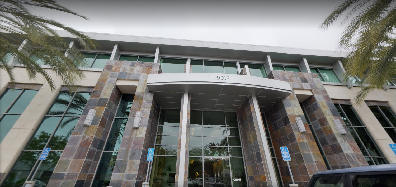 Commercial business building in San Diego