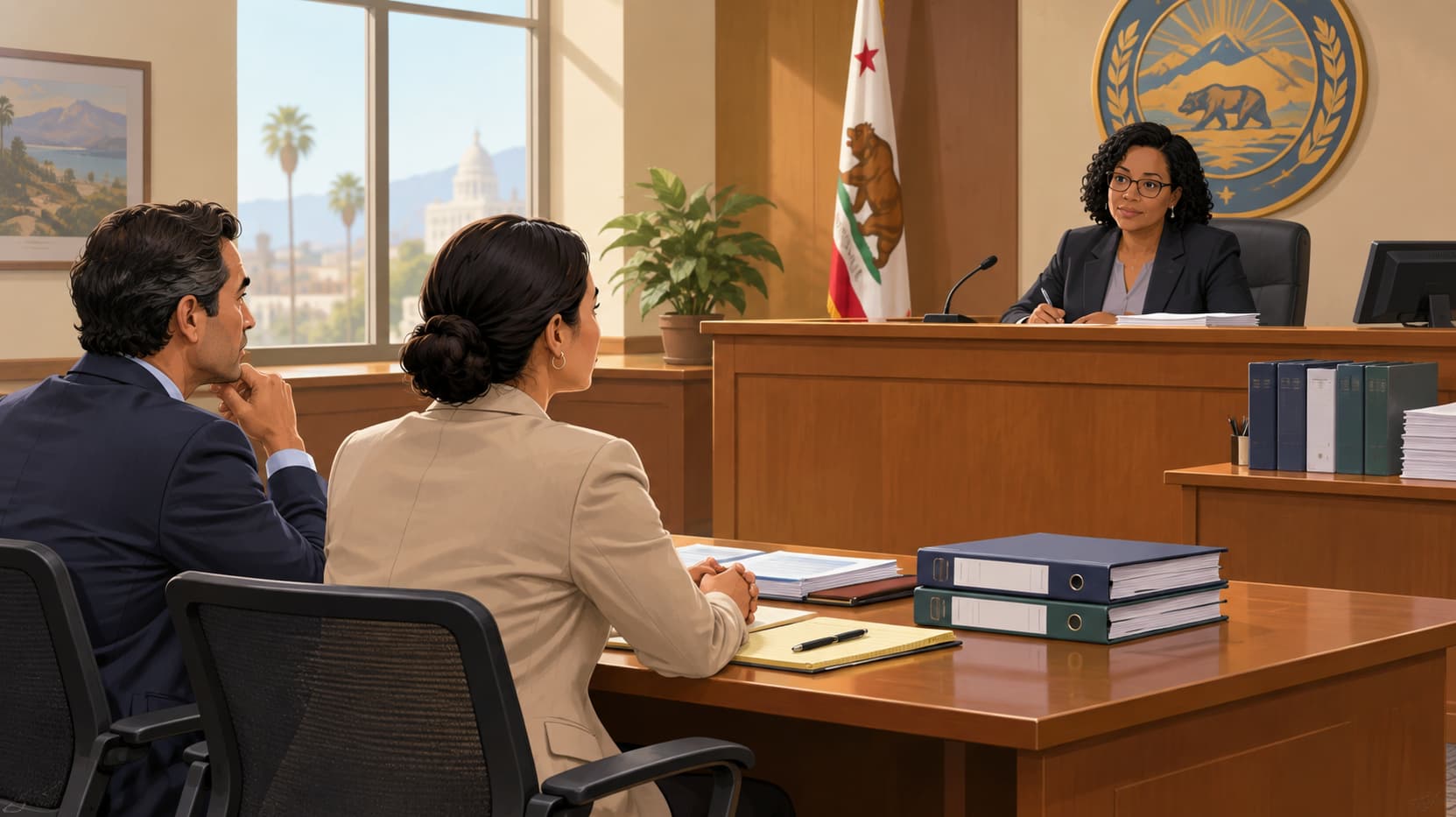 California Labor Commission hearing