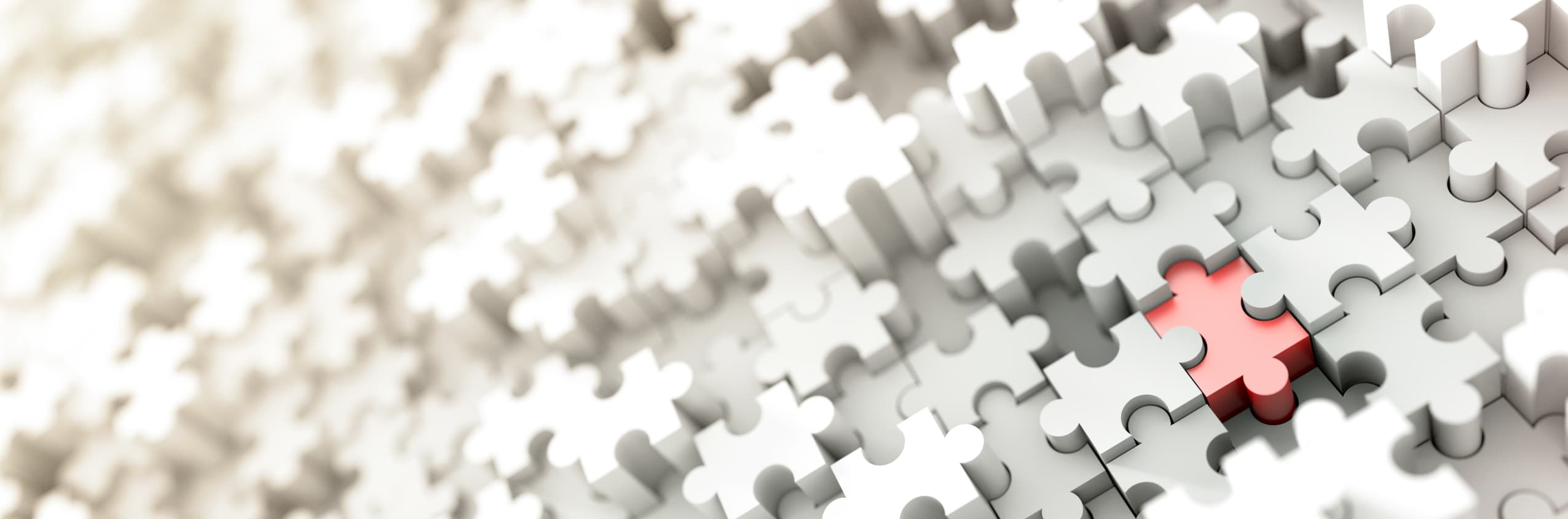 Interconnected puzzle pieces representing a defense that fits the facts